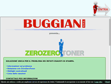 Tablet Screenshot of buggiani-snc.com